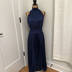 A.L.C. Midnight Blue High Low Dress